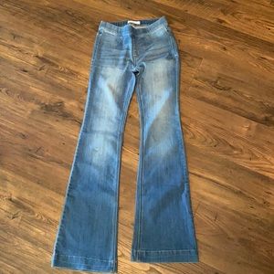Cello Pull On Flare Jeans